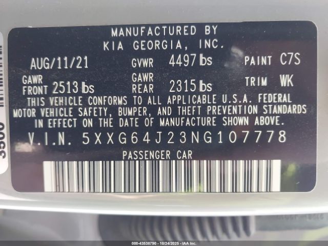 Kia K5 Gt-line Image 15