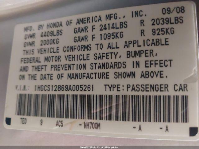 Honda Accord 2.4 Ex-l Image 6