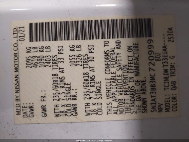 Nissan Rogue Sv Intelligent Awd Image 6