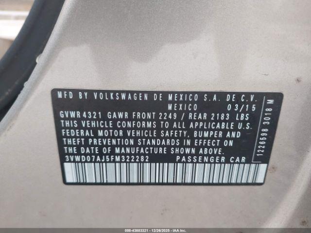 Volkswagen Jetta 1.8t Se Image 2