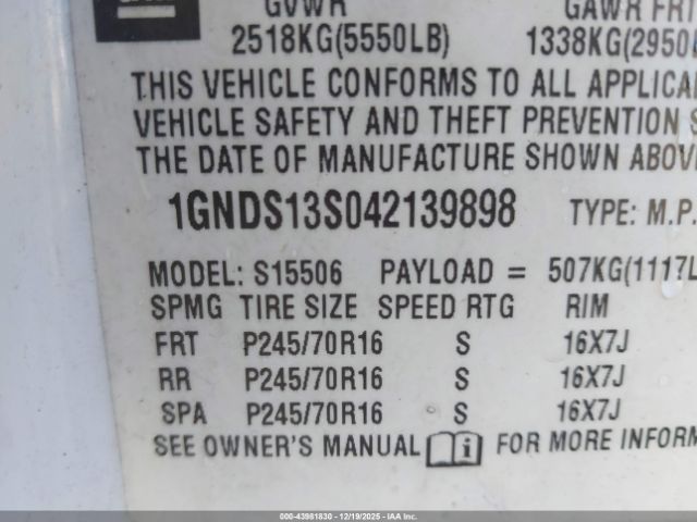 Chevrolet Trailblazer Ls Image 3