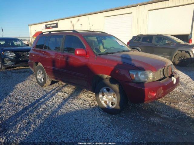  Salvage Toyota Highlander