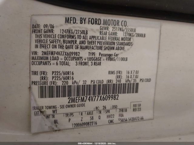 Mercury Grand Marquis Gs Image 3