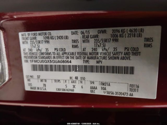 Ford Escape Se Image 12