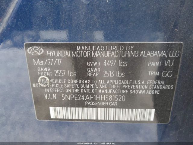 Hyundai SONATA Se Image 4