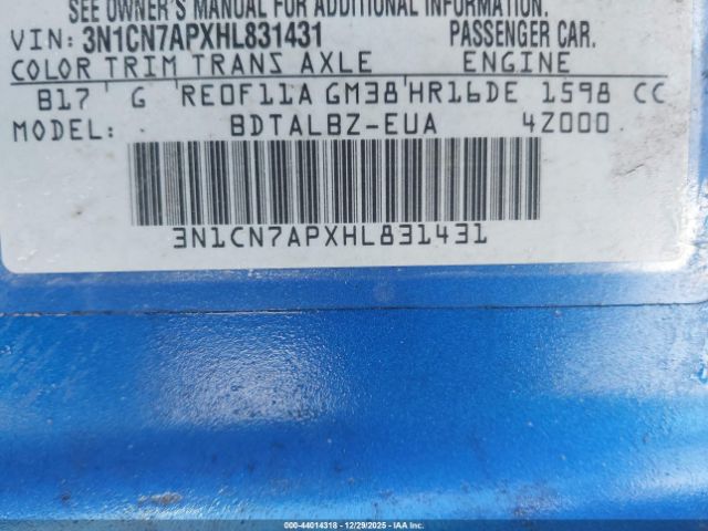 Nissan Versa 1.6 Sv Image 5