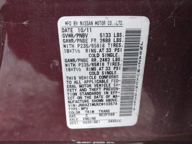 Nissan Murano S Image 7