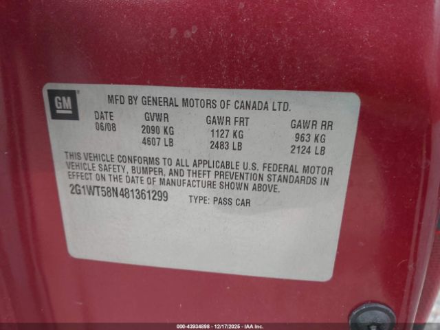 Chevrolet Impala Lt Image 6