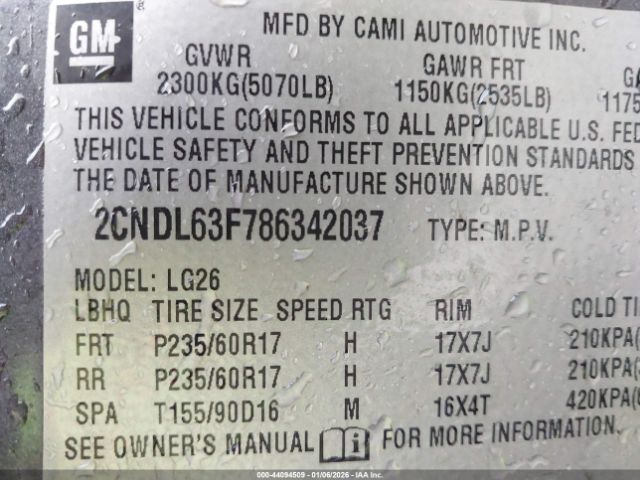 Chevrolet Equinox Lt Image 4