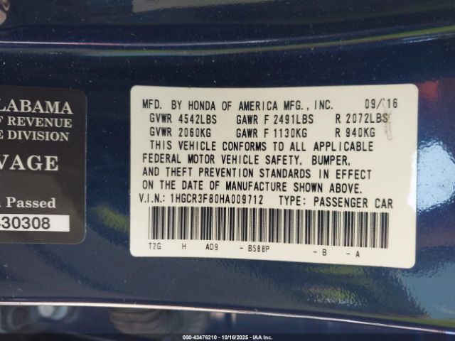 Honda Accord Ex-l V6 Image 8